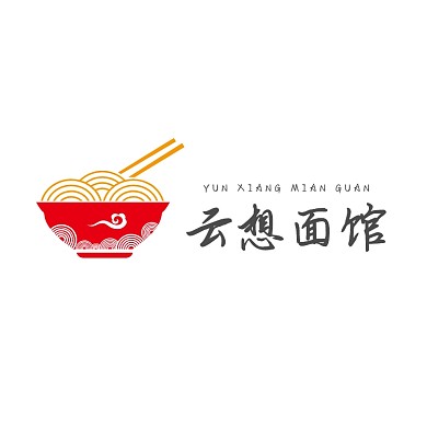 中式餐饮面馆标志logo
