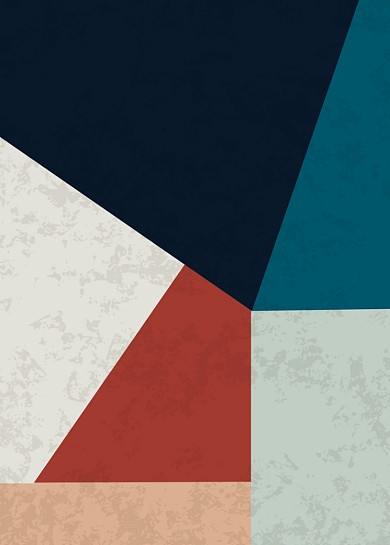 现代简约创意几何斑驳肌理装饰画