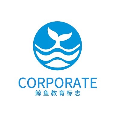 鲸鱼教育冲浪logo