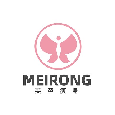 蝴蝶美容瘦身微整化妆品LOGO