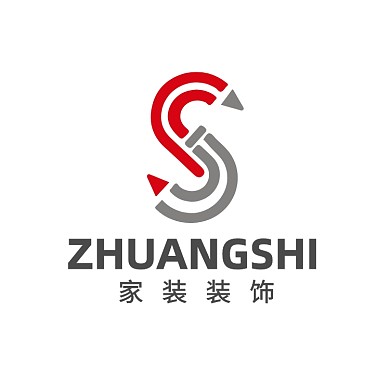 铅笔家装设计广告教育LOGO