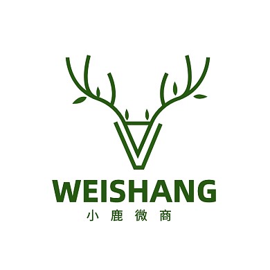 鹿文化微商标志logo