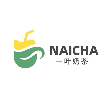奶茶店叶子饮品店餐饮LOGO