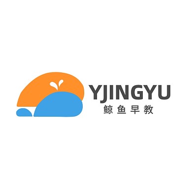 母婴亲子早教鲸鱼LOGO