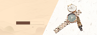 钟表节手表珠宝淘宝电商banner图背景