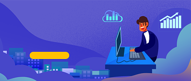 金融培训手绘卡通公众号首图背景