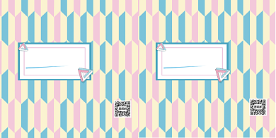 时尚简约几何清新促销服装手提袋背景