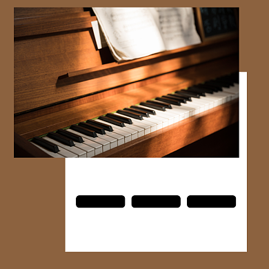 钢琴课课程培训乐器淘宝主图直通车模板背景