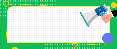 绿色孟菲斯话题讨论公众号首图背景