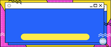 蓝色孟菲斯综艺安利公众号首图背景