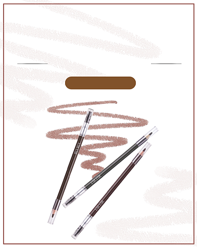 眉笔彩妆海报背景