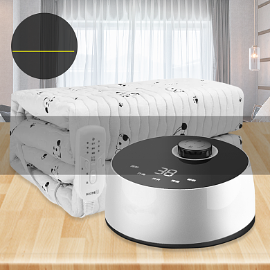 冬季上新电热毯时尚简约主图背景