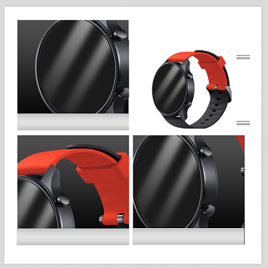 智能手表手环细节展示简约拼图主图背景