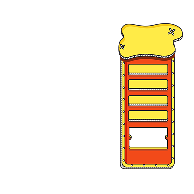 双十一孟菲斯直播间挂件导航侧滑背景