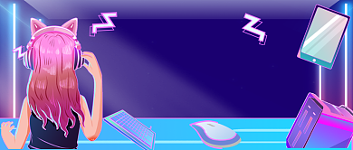 双11数码专场手绘卡通公众号首图背景