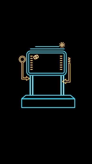 双十一大促霓虹灯光效电商直播间挂件背景