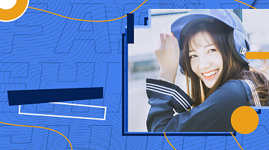 双十二女装促销手机横图海报背景