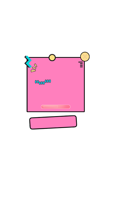 可爱风格双十一UI活动弹窗背景