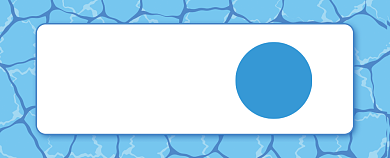 蓝色波浪游泳池游泳馆代金券抵用券背景