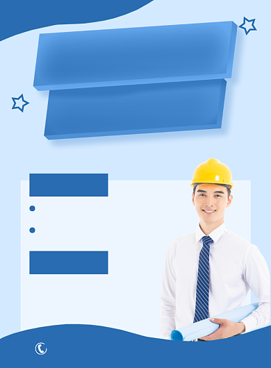 旧房改造蓝色简约全屋翻新促销印刷海报背景