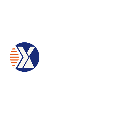 字母X科技网络标志背景
