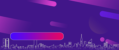 选房避雷指南紫色渐变公众号首图背景