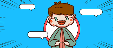 趣味搞笑赚钱攻略公众号首图背景