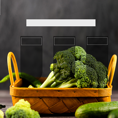 食品蔬果类淘宝直通车西蓝花主图背景