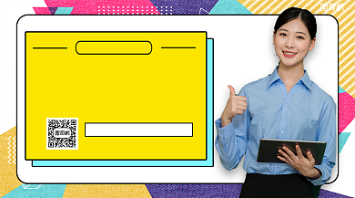 自我必修课程手机横版海报背景