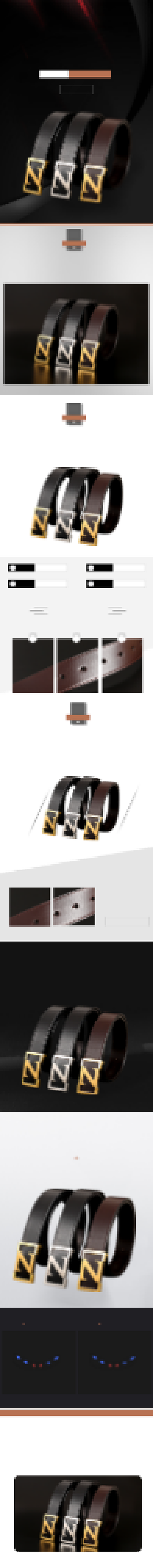 黑色时尚优质皮带腰带父亲节感恩节详情页背景