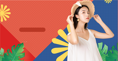 天猫新风尚女装服饰简约活动海报背景