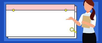 蓝色年轻人裸辞现状热点公众号首图背景