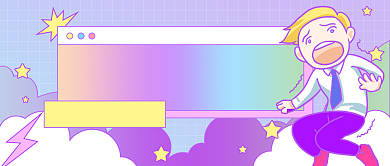 直播福利大放送卡通公众号首图背景