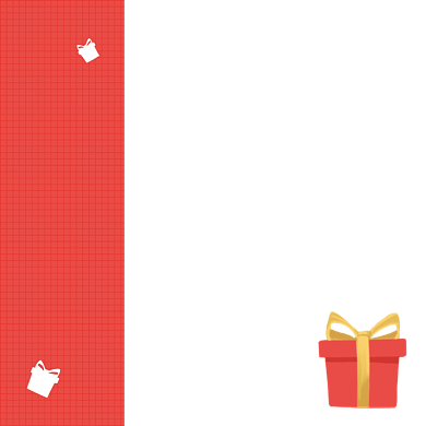 感恩节促销送礼手绘卡通主图背景