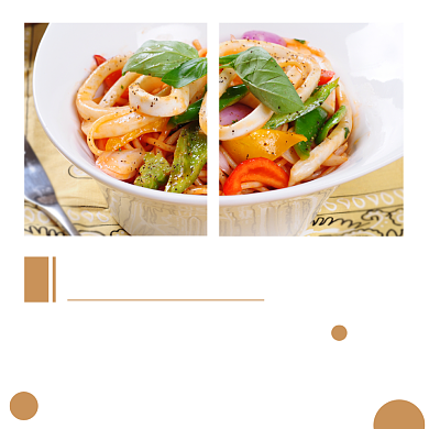 挑逗舌尖诱惑意面美食方形配图背景