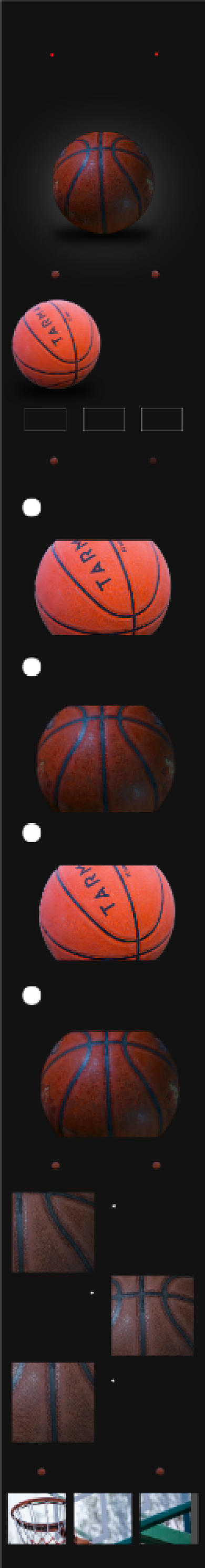 篮球足球运动健身时尚简约红色详情页背景