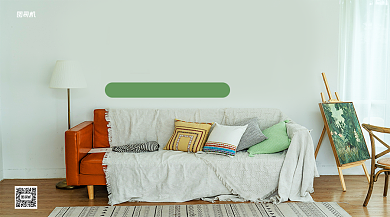 品质家具手机横版海报背景