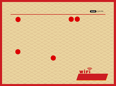 TSJ家常菜快餐简约祥云菜单背景