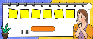 职场人设卡通公众号首图背景