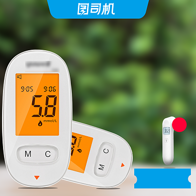 血糖仪医疗器械健康保健天猫主图背景