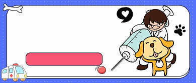 宠物狂犬病卡通医生公众号首图背景