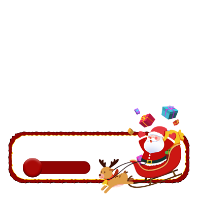 圣诞节狂欢零食专场手绘卡通主图图标背景