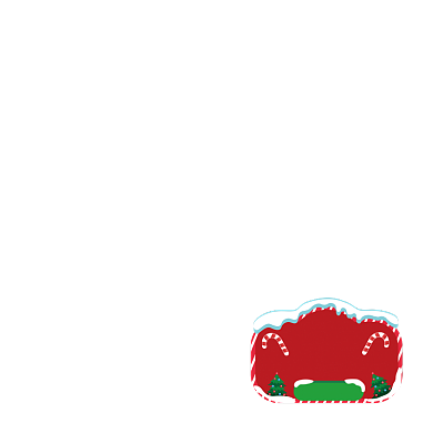 红色圣诞节30元优惠券标签背景