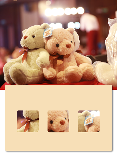 毛绒玩具熊淘宝主图直通车模板背景