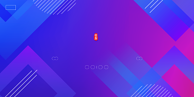 新起点新征程迎新年会蓝色渐变展板背景