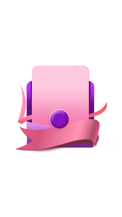 粉色情人节直播间优惠券弹窗活动入口背景