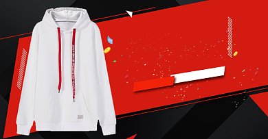 99划算节秋季男装卫衣海报背景