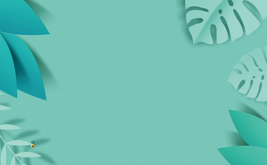 小清新剪纸风美容院会员卡VIP卡背景