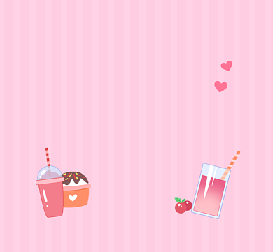 牛奶加蜂蜜粉色清新朋友圈封面背景