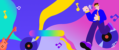 一周音乐榜单公众号首图背景